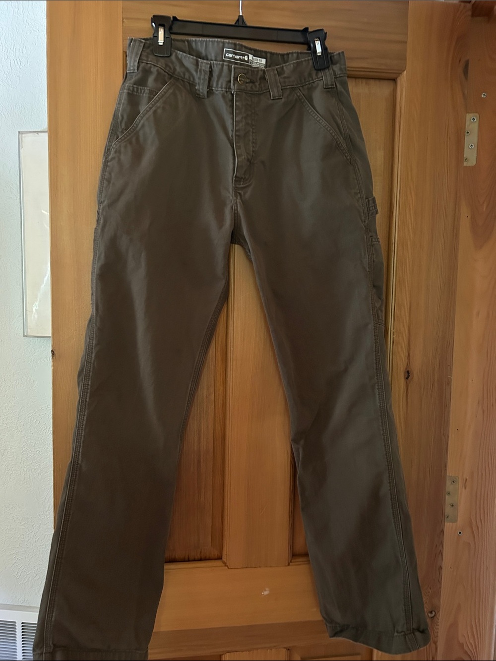 Carhartt Brown Men's Relaxed Cargo Work Pants